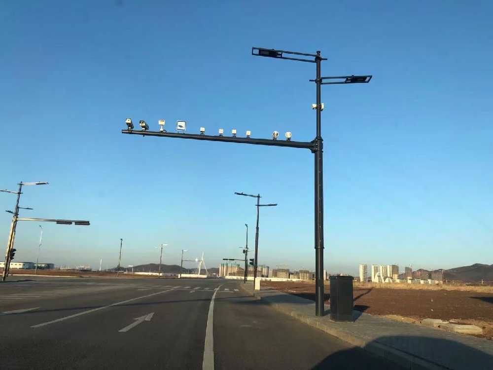 黑河市黑龙江佳木斯综合路灯杆项目