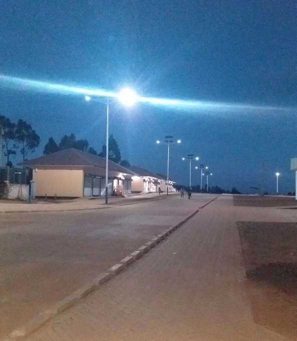 黑河市非洲科特迪瓦太阳能路灯工程